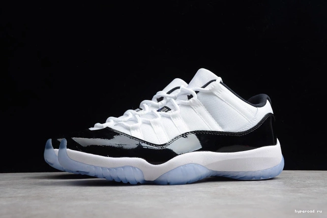 Jordan Black "Concord" 11 White Air 528895-153 Retro Low  mens 1030